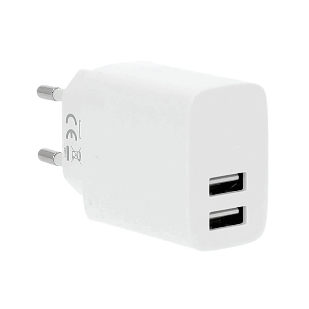 GEAR Charger 220V 2xUSB-A