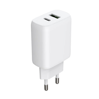 gear-gear-charger-220v-1xusb-c-1xusb-a PD/PPS 30W  + 18W QC White