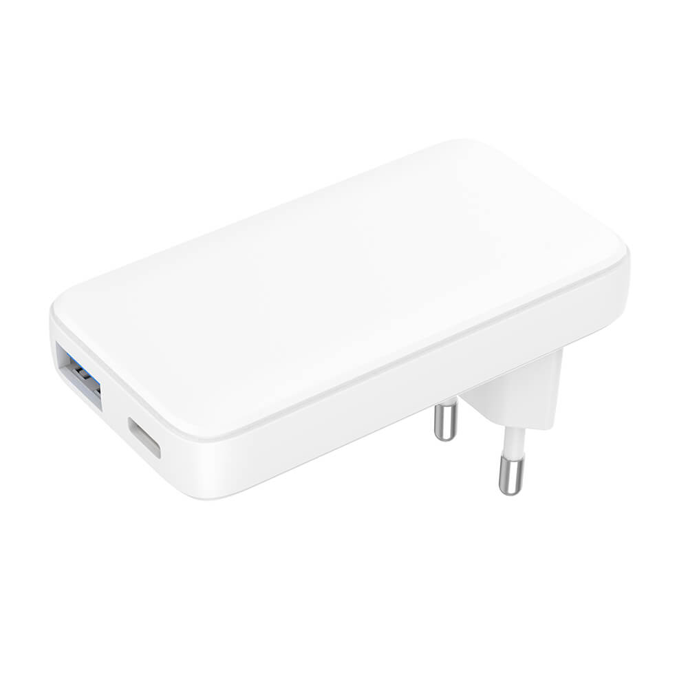 gear-gear-charger-220v-1xusb-c-1xusb-a PD/PPS 36W+QC 18W GaN White