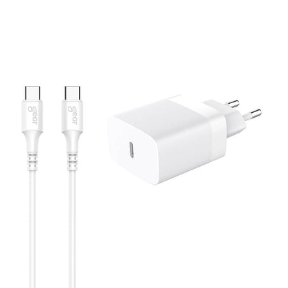 gear-gear-charger-220v-1xusb-c-white PD/PPS 30W +1m Cable USB-C to USB-C