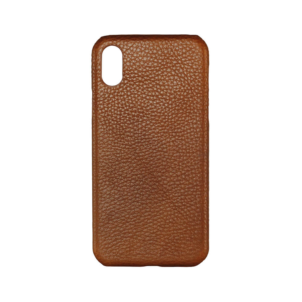 onsala-onsala-collection-mobilskal-skinn Brun iPhone X/Xs