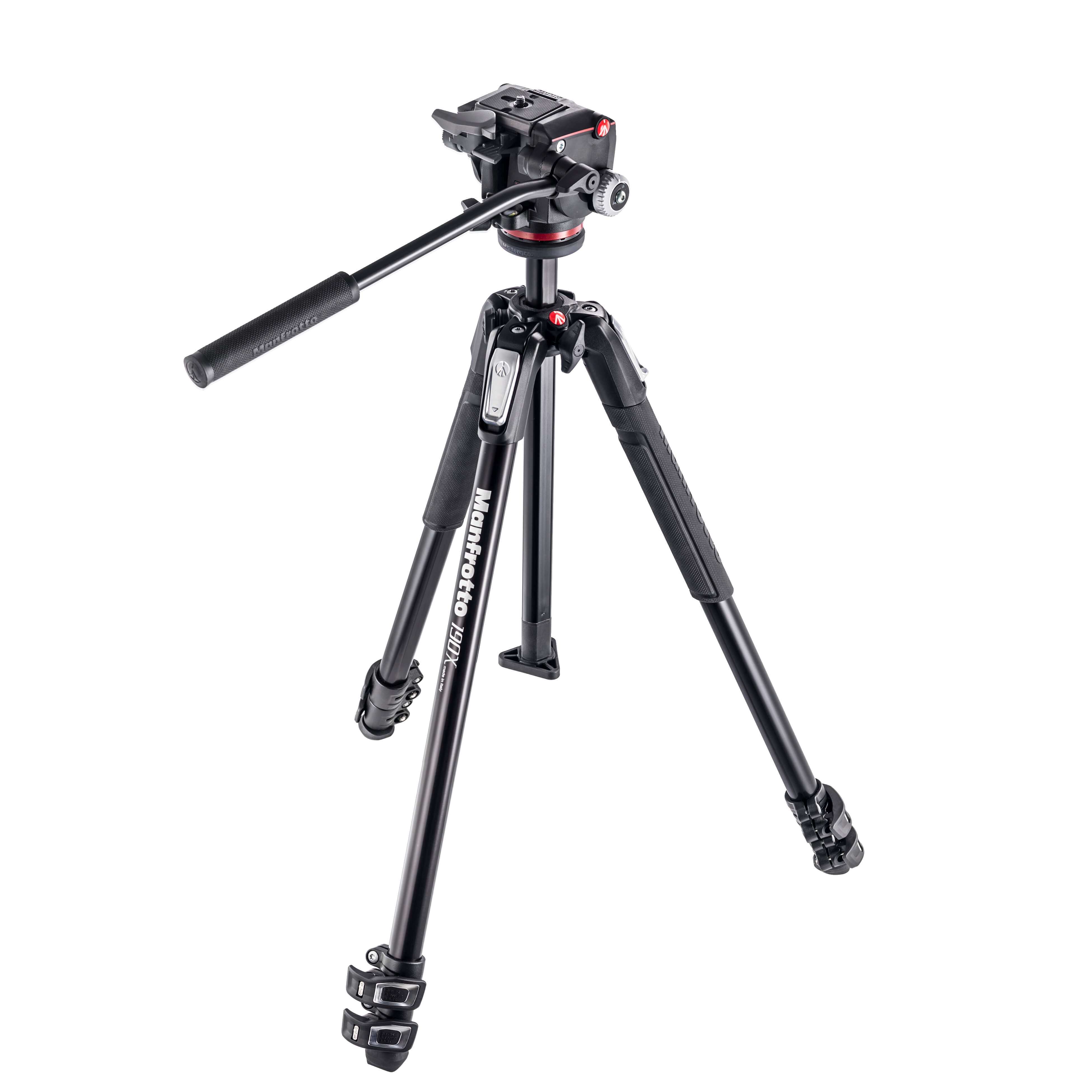 manfrotto-manfrotto-stativkit-video MK190X3-2W 2-Vägs Aluminium