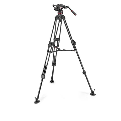 manfrotto-manfrotto-stativkit-video Nitrotech 608 + 645 Fast Twin MS Aluminium