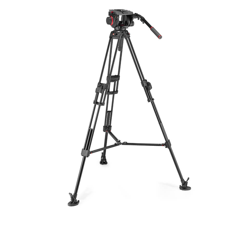 manfrotto-manfrotto-stativkit-video 509 + 645 Fast Twin MS 2 in 1 Aluminium
