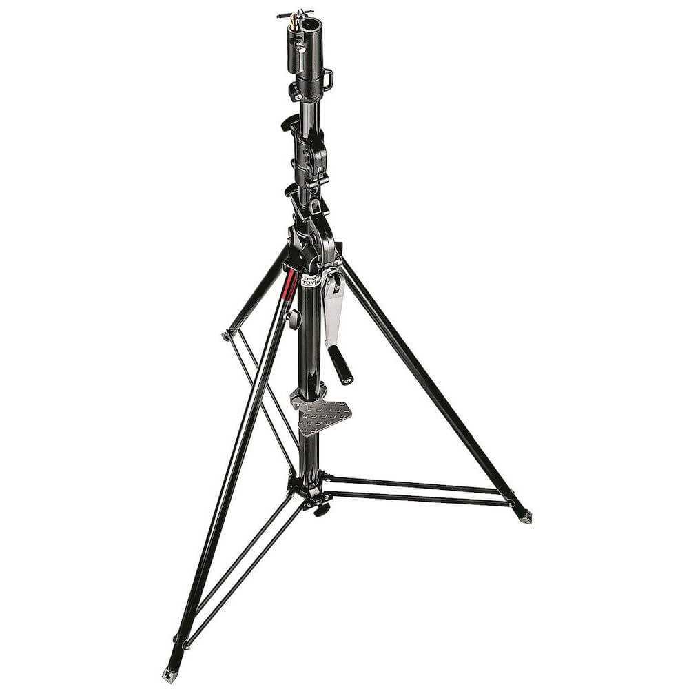 manfrotto-manfrotto-stativ-wind-up 087NWB 3-delat Svart