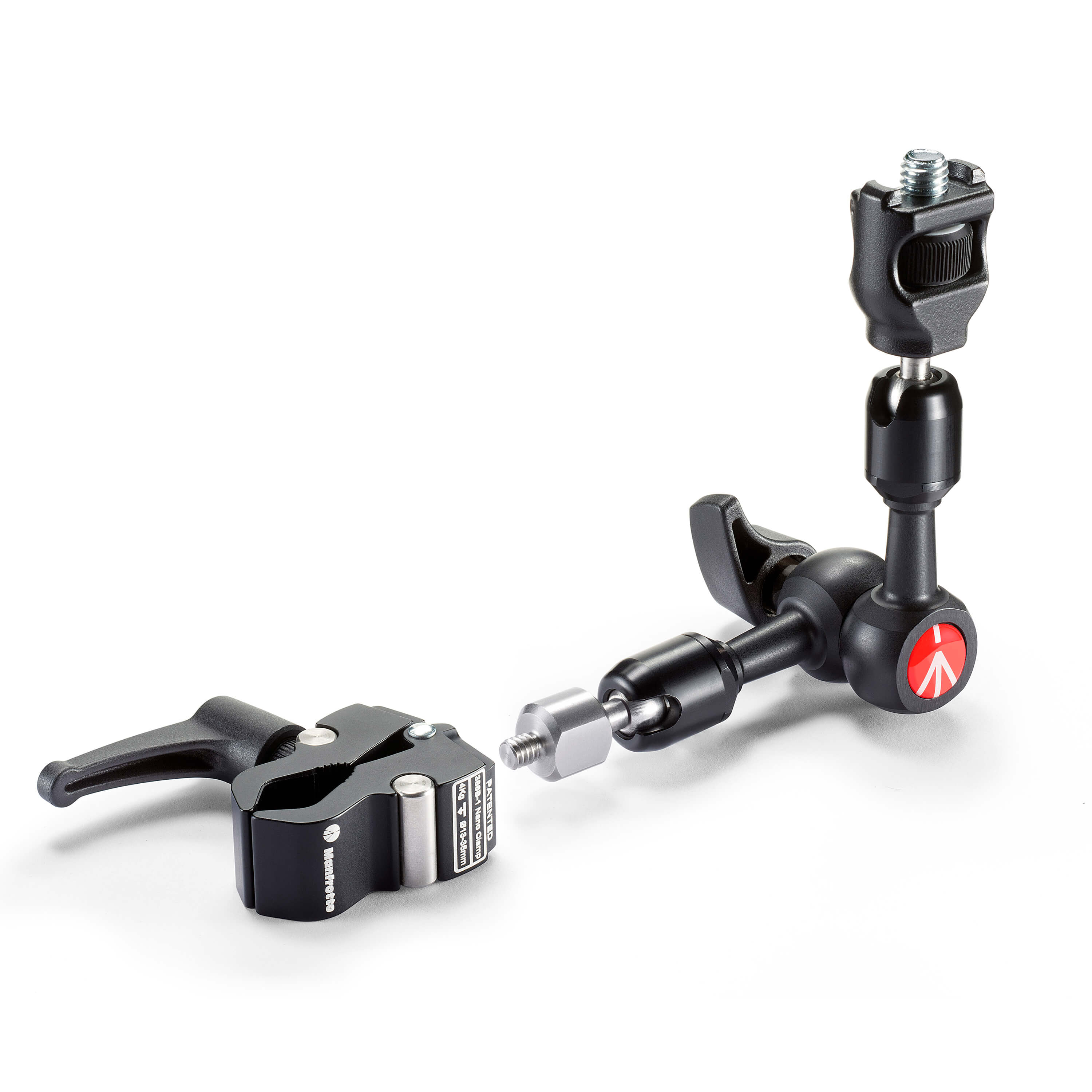 manfrotto-manfrotto-friktionsarm-kit 244Micro + 386-B1 Nano Clamp