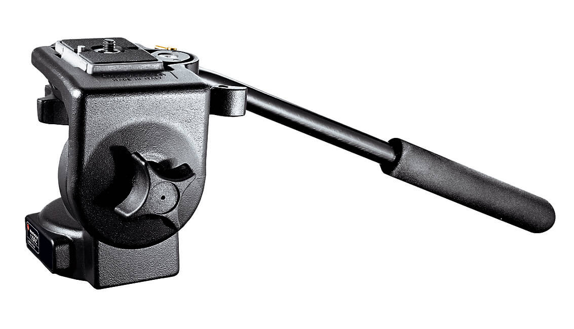manfrotto-manfrotto-videohuvud 128RC Black Micro