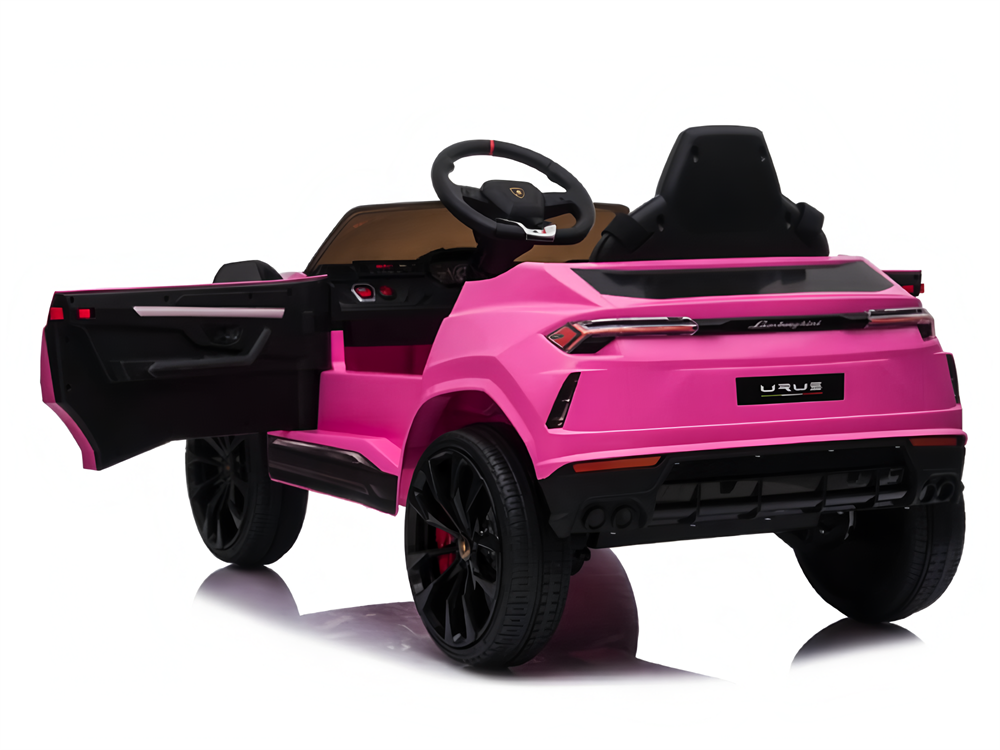 Lamborghini Urus elbil för barn 10.8V – med gummihjul, fjärrkontroll & lädersäte | Elbil barn