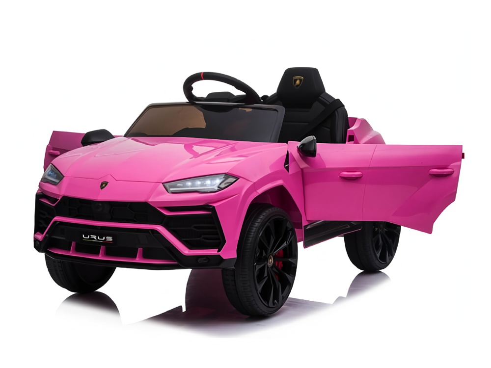 Lamborghini Urus elbil för barn 10.8V – med gummihjul, fjärrkontroll & lädersäte | Elbil barn