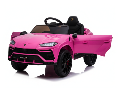 Lamborghini Urus elbil för barn 10.8V – med gummihjul, fjärrkontroll & lädersäte | Elbil barn