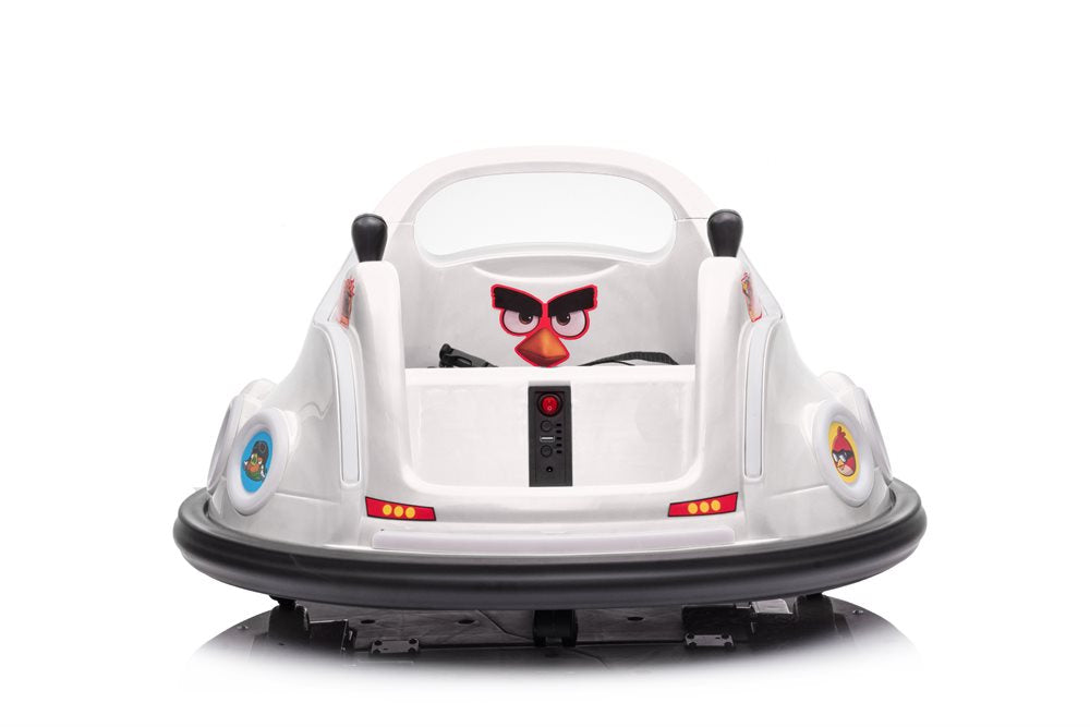 Angry Birds bumper elbil för barn 3–5 år Vit