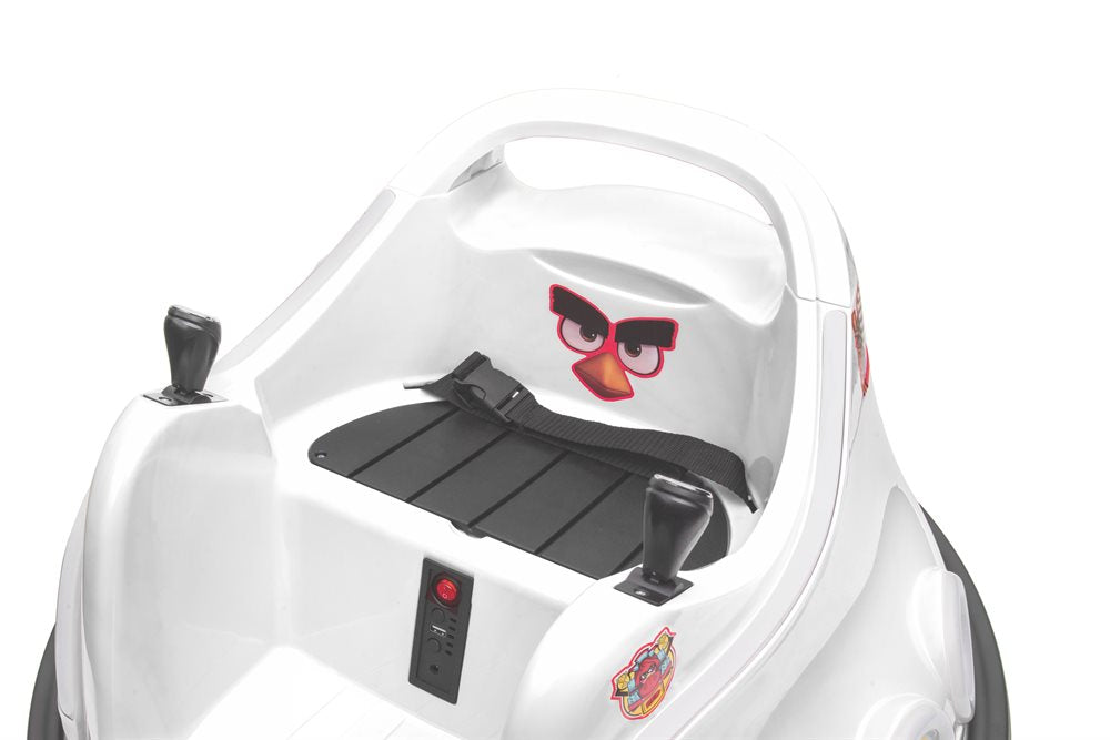 Angry Birds bumper elbil för barn 3–5 år Vit