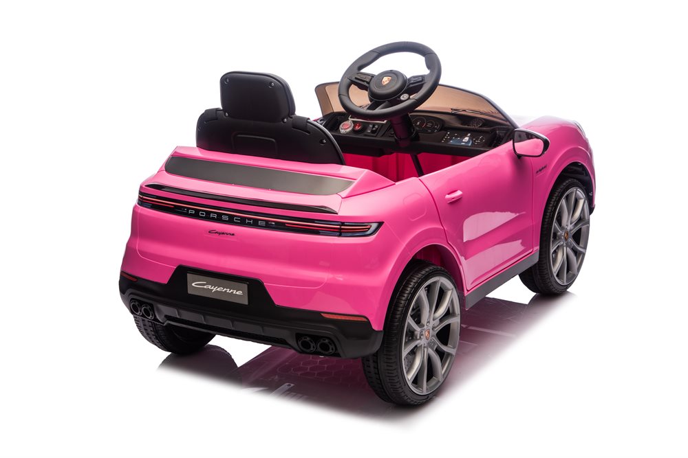 Porsche Cayenne Elbil för barn Rosa