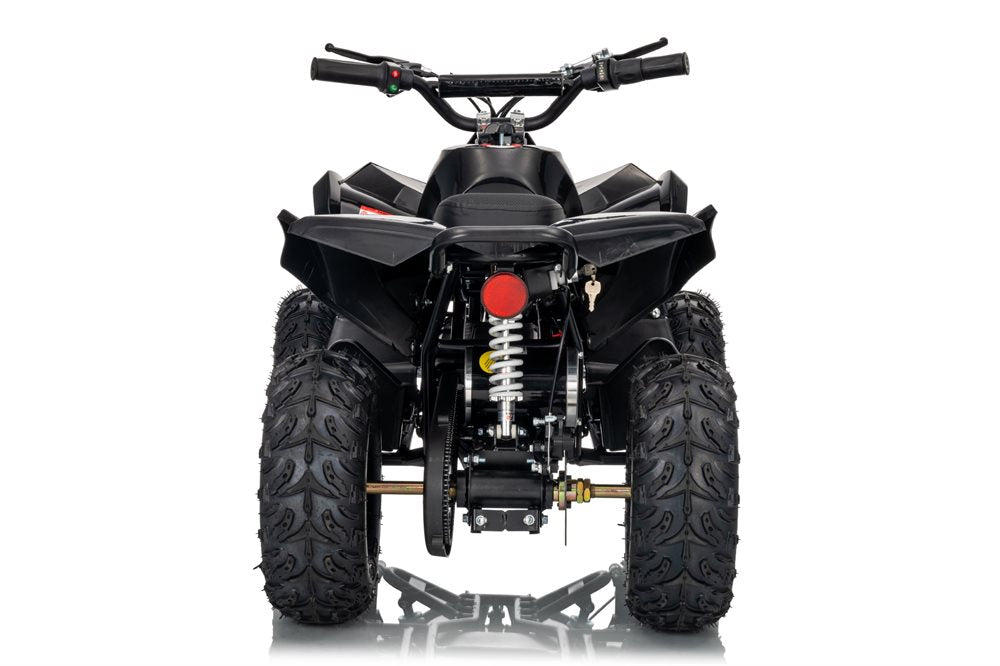Azeno Fyrhjuling 48V 1000W – kraftfull barn ATV med luftdäck  – För barn 10+ år