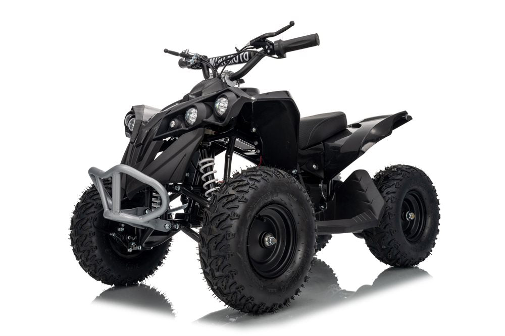 Azeno Fyrhjuling 48V 1000W – kraftfull barn ATV med luftdäck  – För barn 10+ år