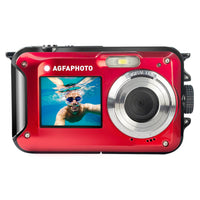 AGFAPHOTO Digital Camera WP8000 WP 24MP Red Full HD