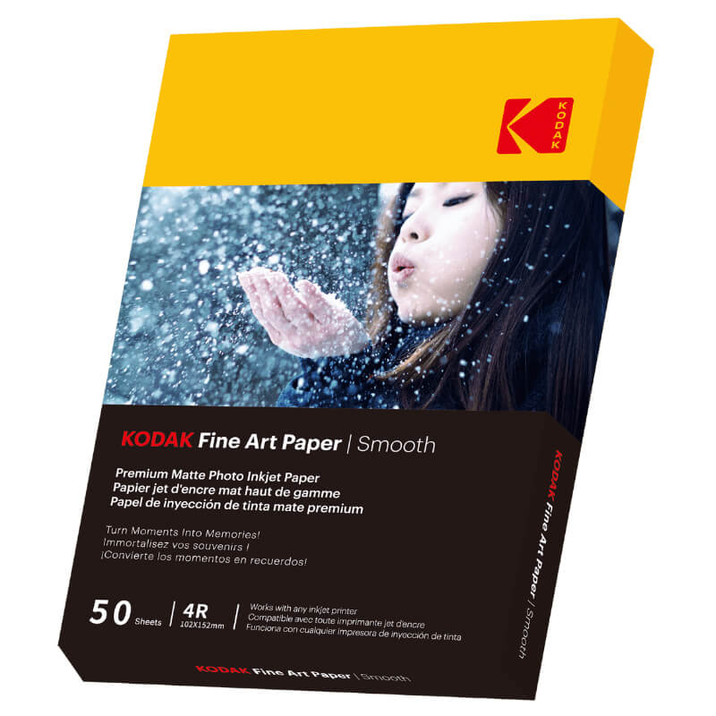 kodak-kodak-10x15cm-photo-paper Matte Smooth 230g/m² 50 Sheets