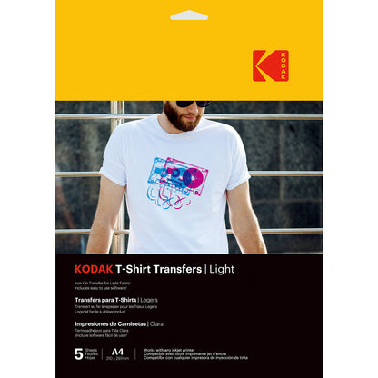 kodak-kodak-t-shirt-transfers Light A4 x5pcs