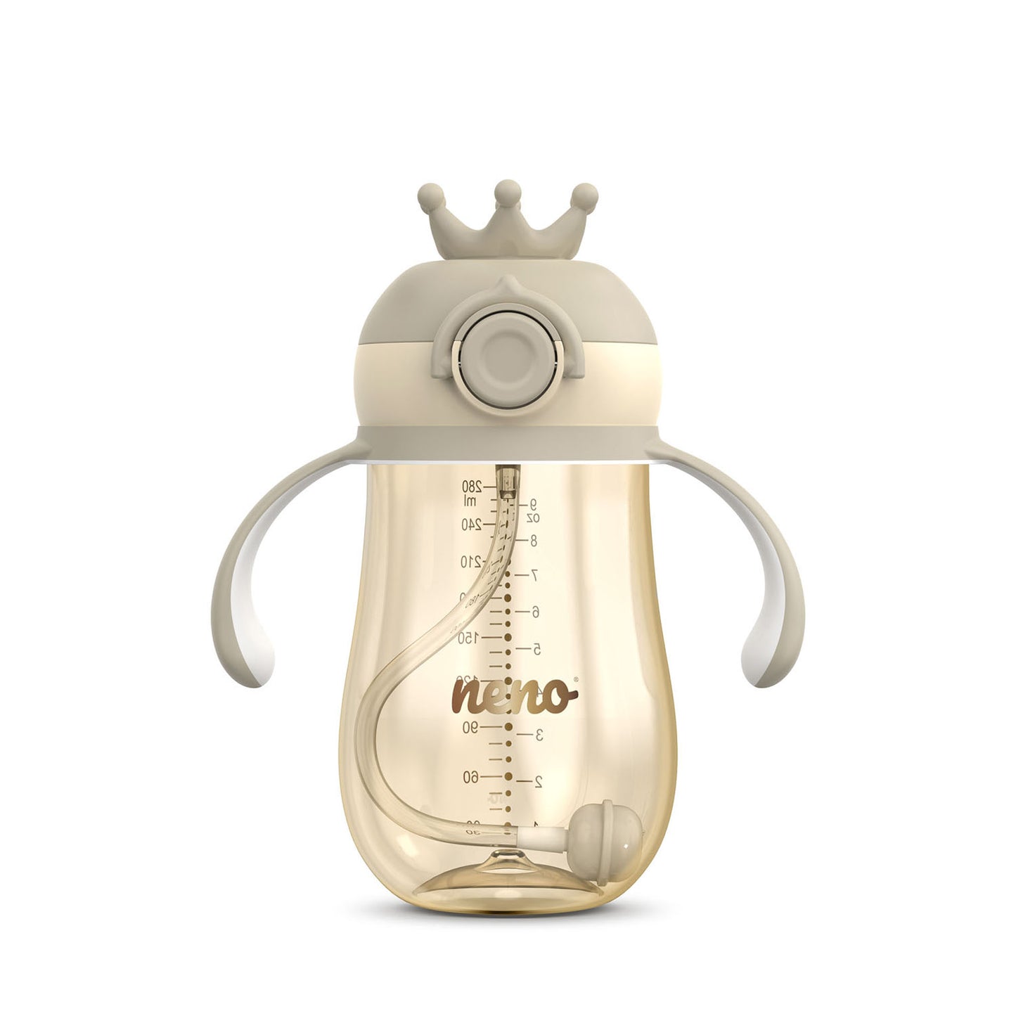 neno-neno-water-bottle-mio2 Brown 280ml