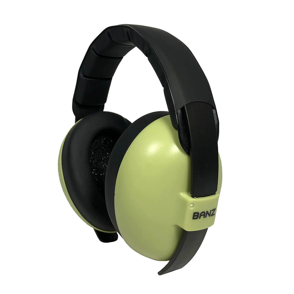 banz-banz-ear-muffs-baby Leaf Green