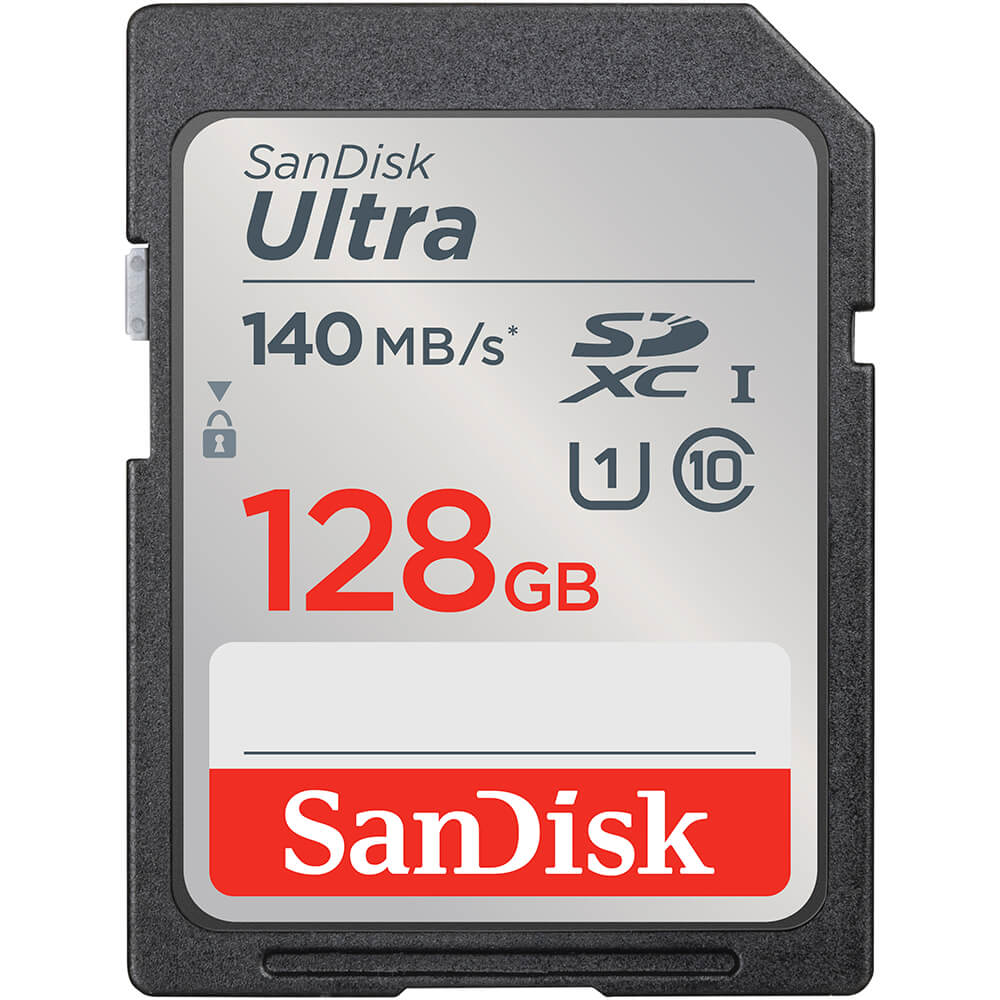 sandisk-sandisk-minneskort-sdxc-ultra 128GB 140MB/s