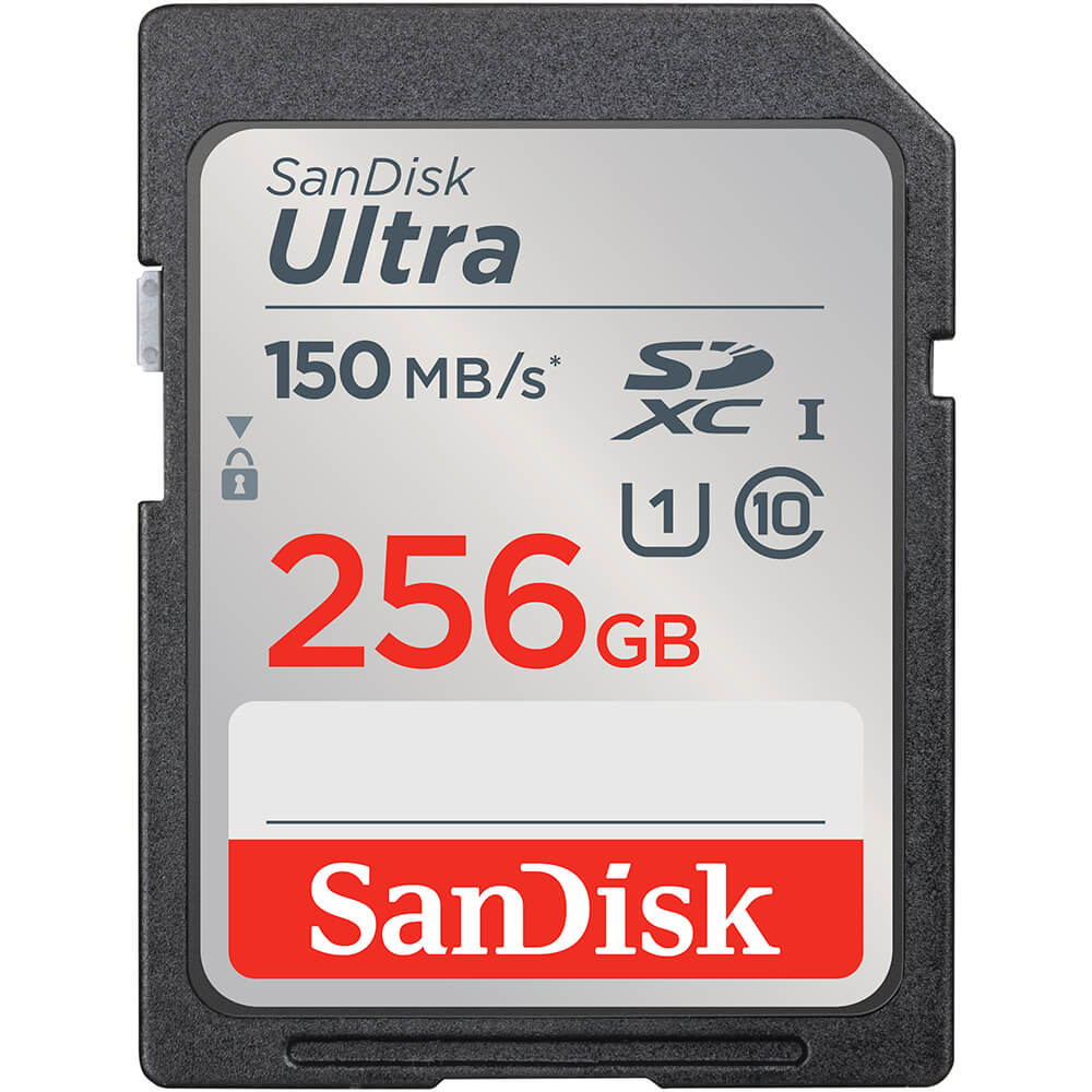 sandisk-sandisk-minneskort-sdxc-ultra 256GB 150MB/s