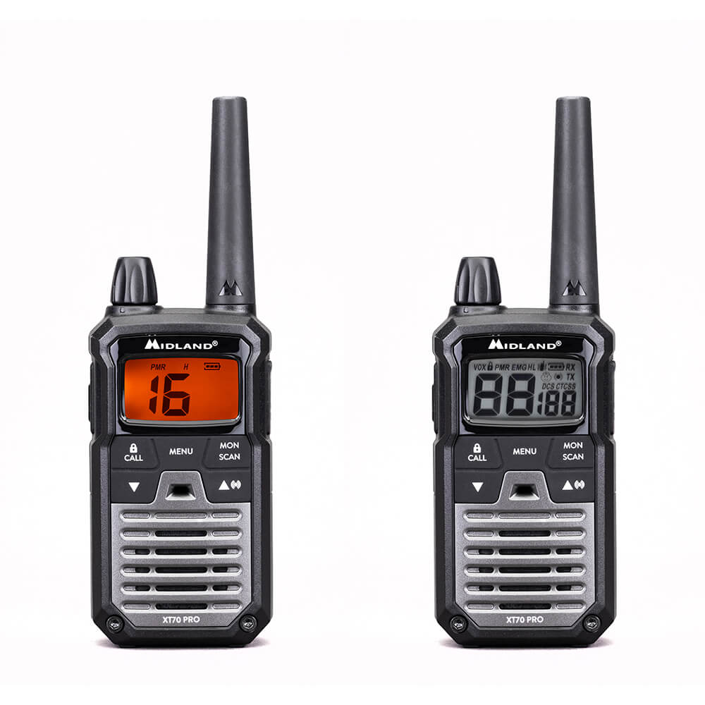 midland-midland-walkie-talkie XT70 Pro Duo Black/Dark Grey