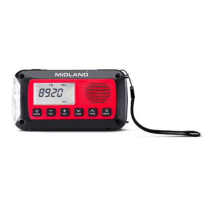 midland-midland-emergency-radio Power Bank ER100 Red Black
