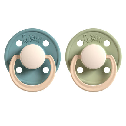 rebael-rebael-pacifier-2-pack-size-2 Rainy Pearly Lion / Cloudy Pearly Lion