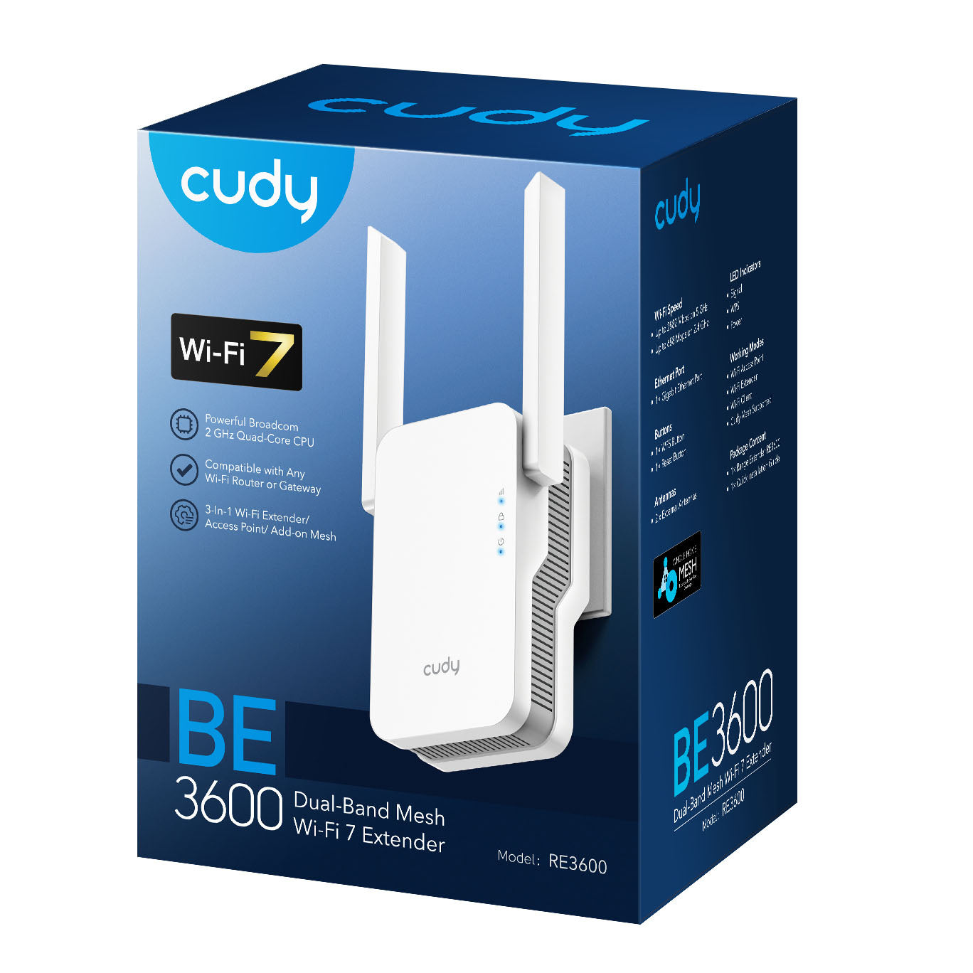 CUDY Wi-Fi Repeater RE3600