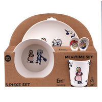 ASTRID LINDGREN ASTRID Emil Melamine 5pcs