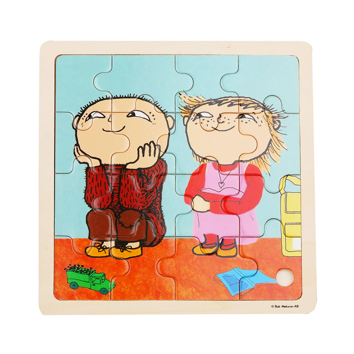 BARBO TOYS ALFONS Puzzle Wooden Friends