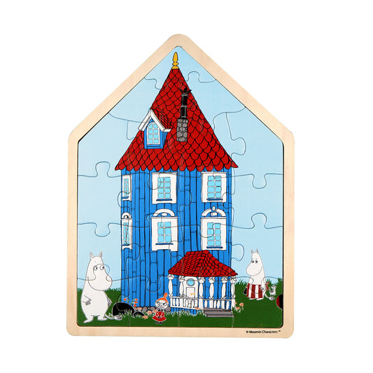 MOOMIN Puzzle Wooden Framed