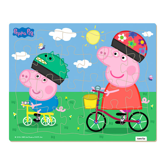 PEPPA PIG Puzzle Framed Bike