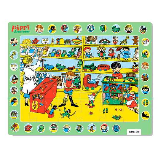 ASTRID LINDGREN ASTRID Pippi Puzzle Framed