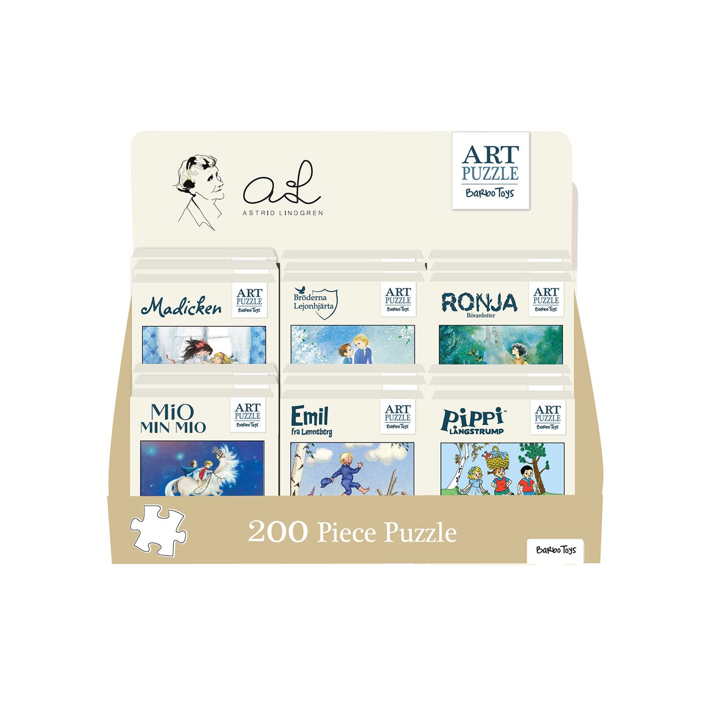 ASTRID LINDGREN ASTRID Puzzle Art 200pcs