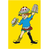ASTRID LINDGREN ASTRID Pippi Greeting Card