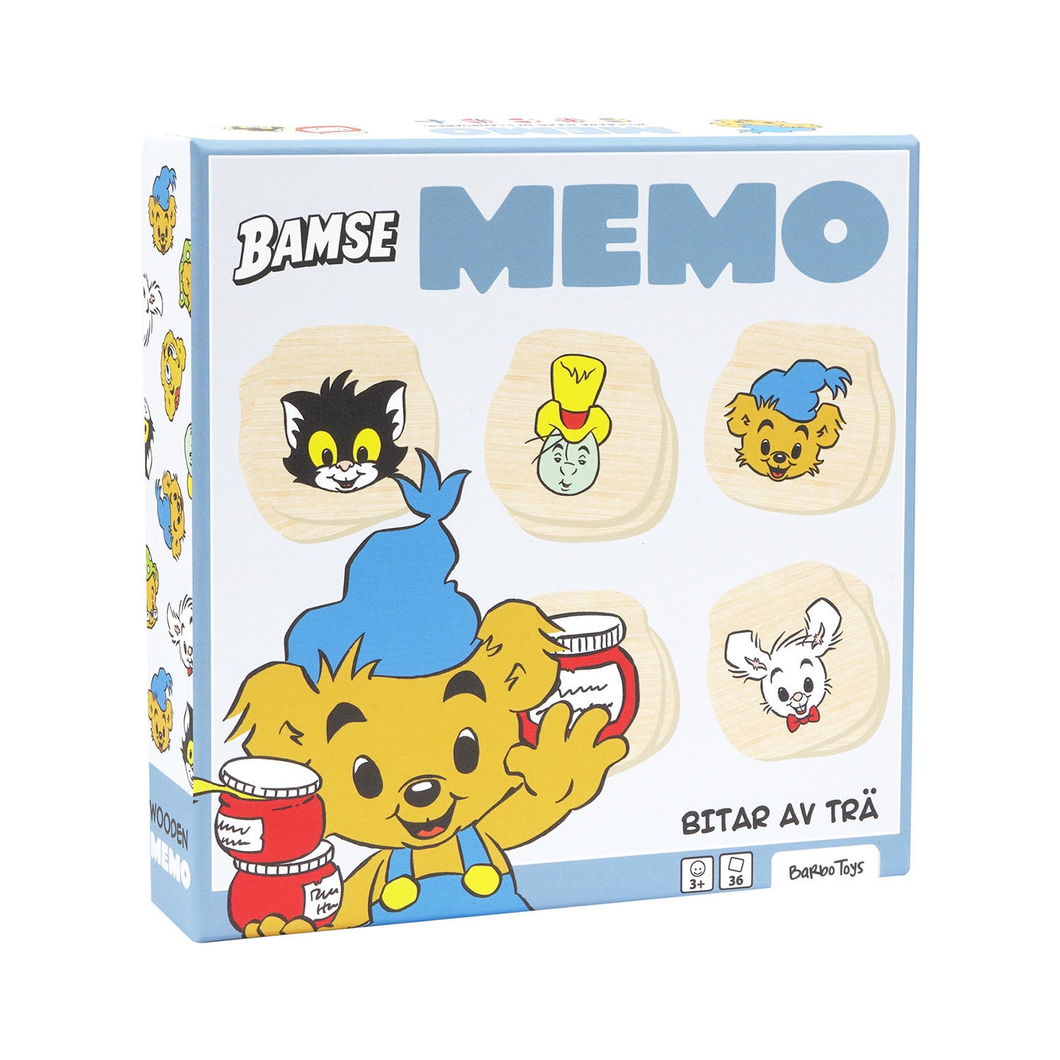 BARBO TOYS BAMSE Memo Wooden