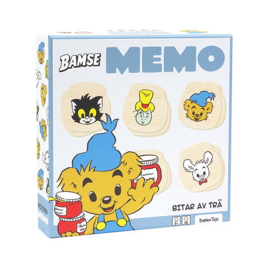 BARBO TOYS BAMSE Memo Wooden