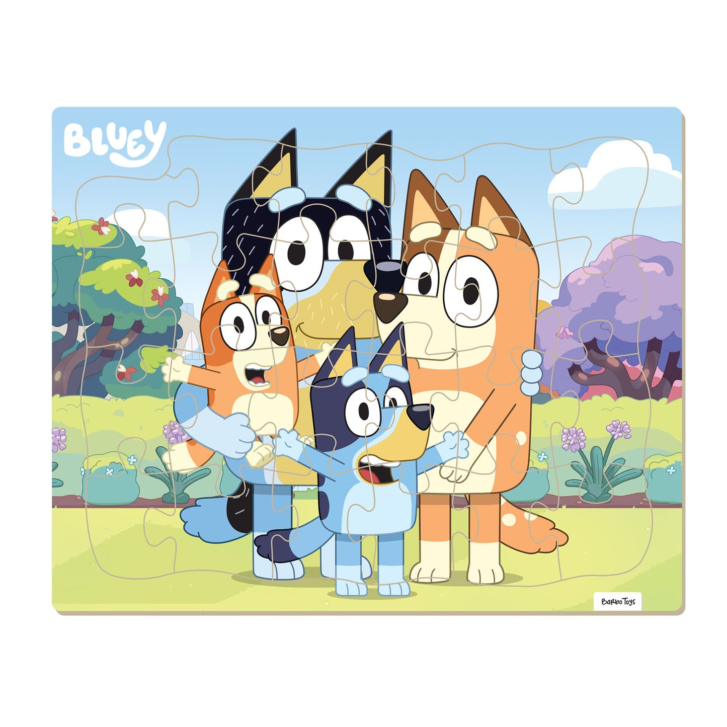 BLUEY Framed Puzzle
