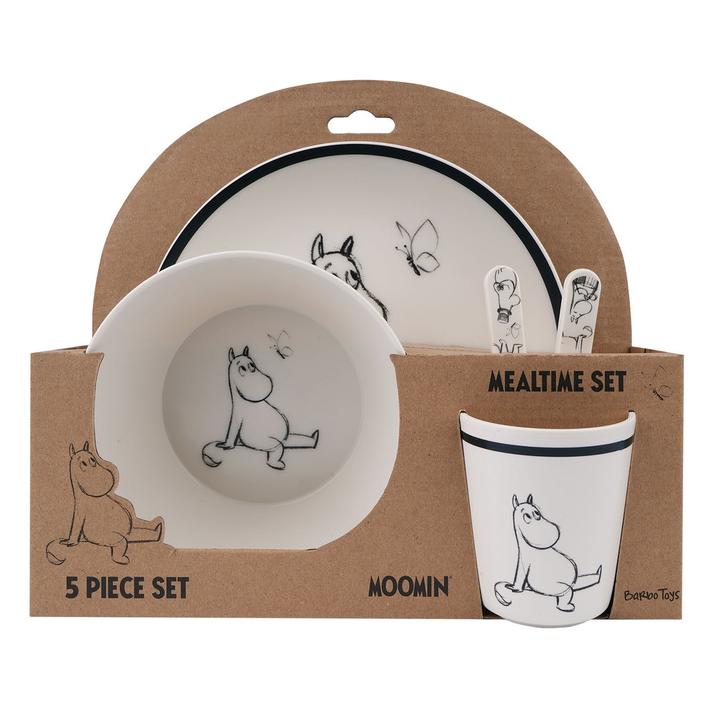 MOOMIN Sketch Mealtime set