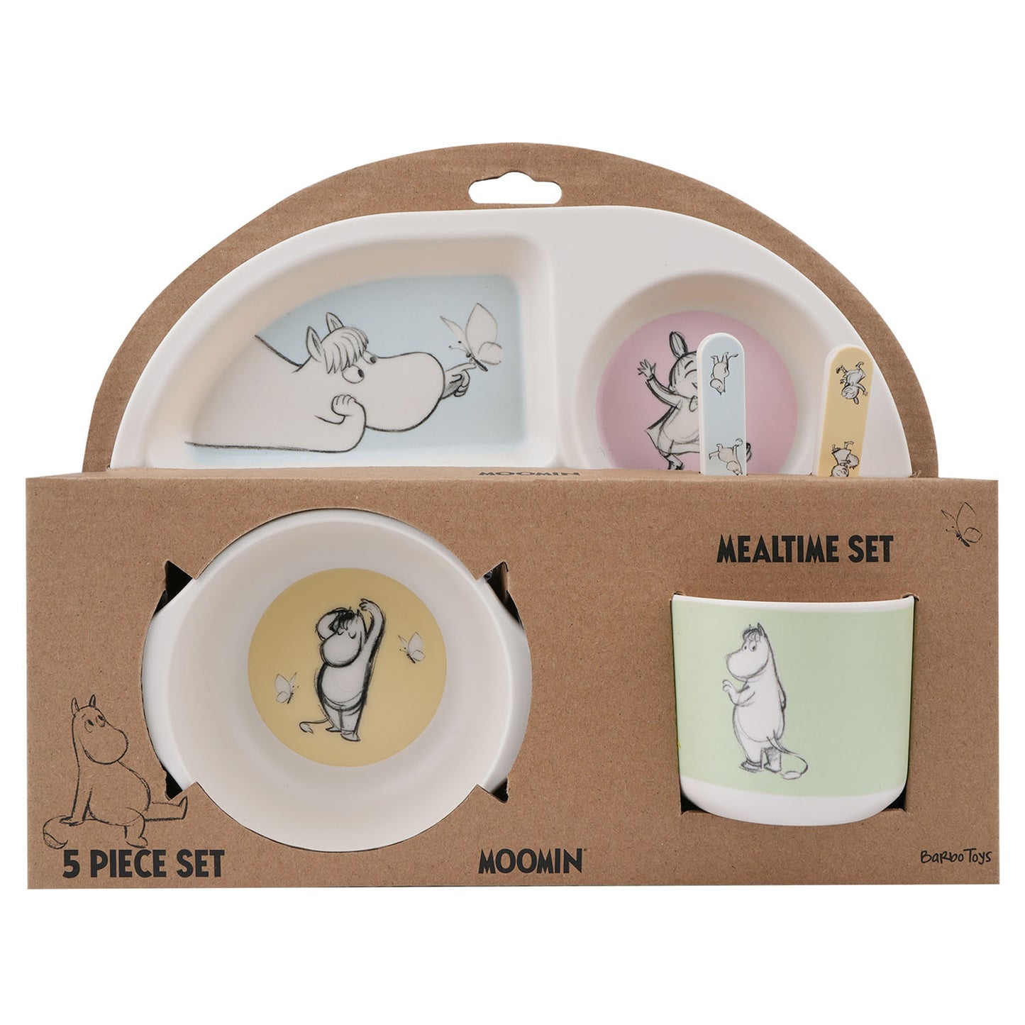 MOOMIN Color Mealtime set