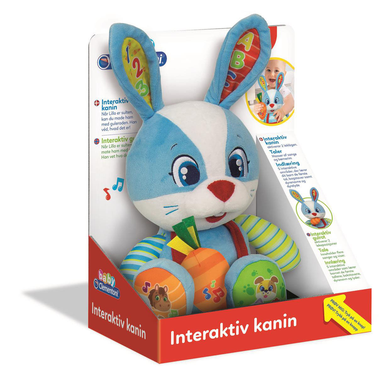 CLEMENTONI Interactive Rabbit