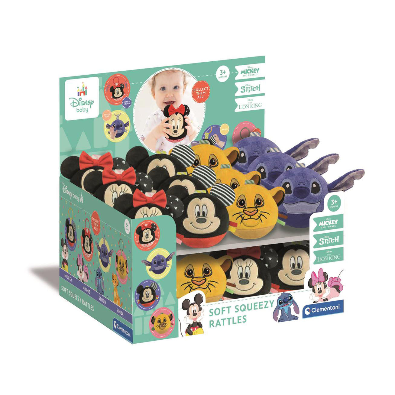 CLEMENTONI Disney Squish And