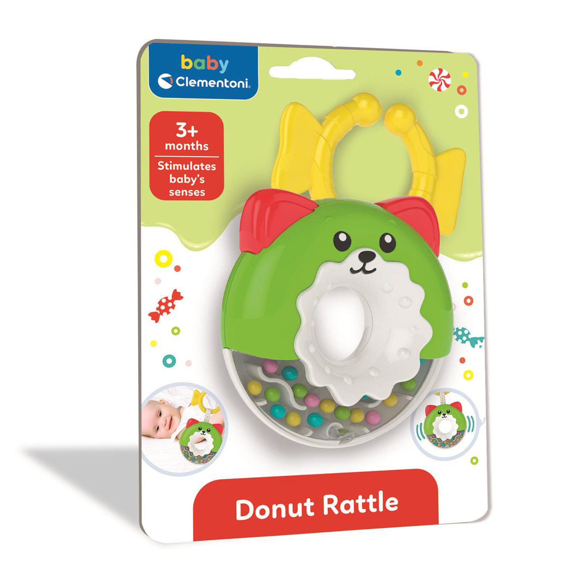 clementoni-clementoni Rattle Donut