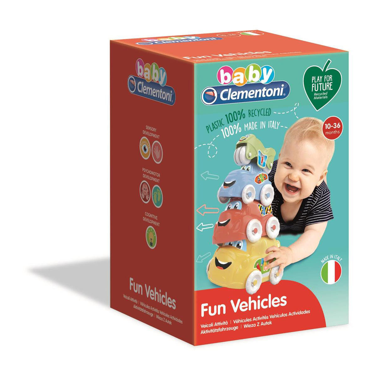 CLEMENTONI Stacking Vehicles