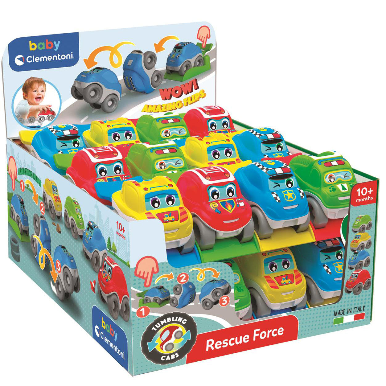 CLEMENTONI Tumbling Cars