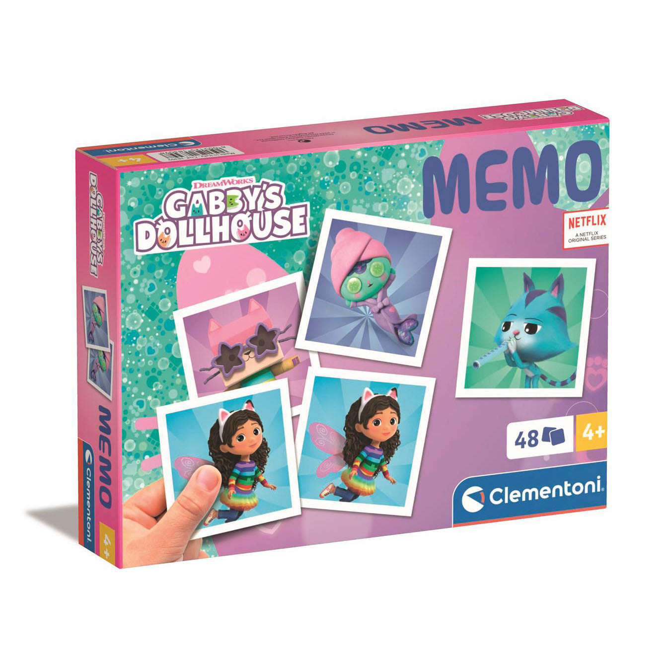 GABBYS DOLLHOUSE CLEMENTONI Memo Gabbys