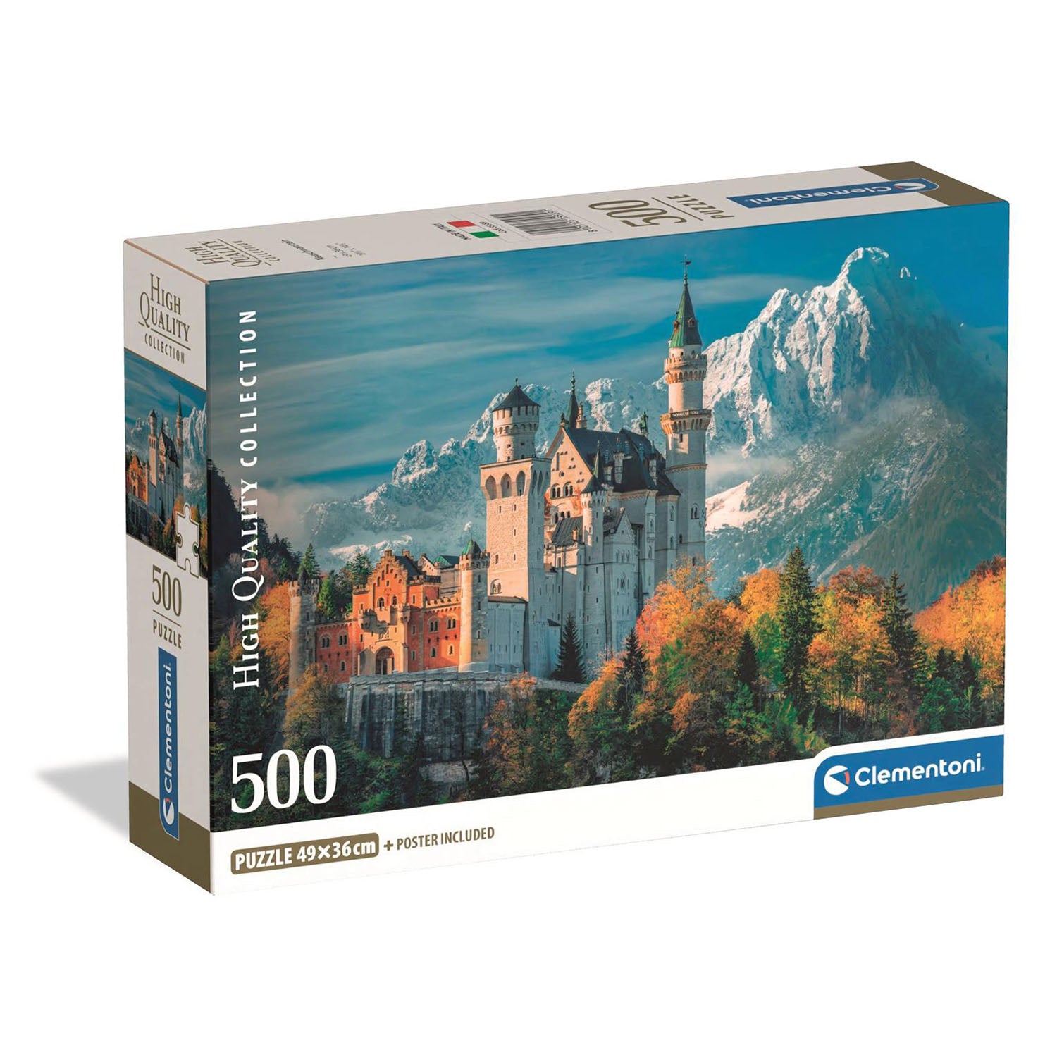 clementoni-clementoni-cb-hqc Neuschwanstein 500pcs