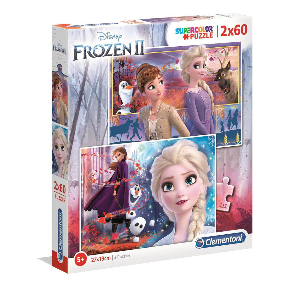 clementoni-clementoni-disney-frozen-2 2X60pcs